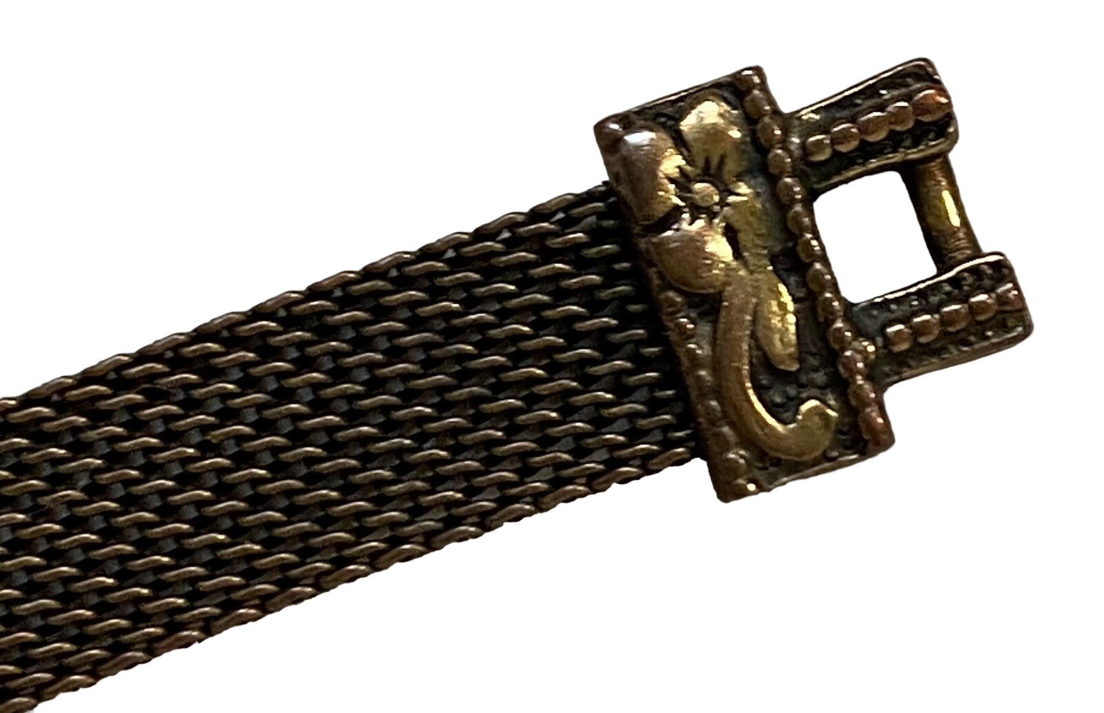 Victorian Bronze Mesh Women Bracelet