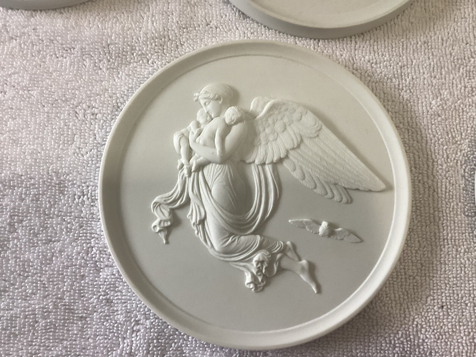 10 Royal Copenhagen Bisque Plates