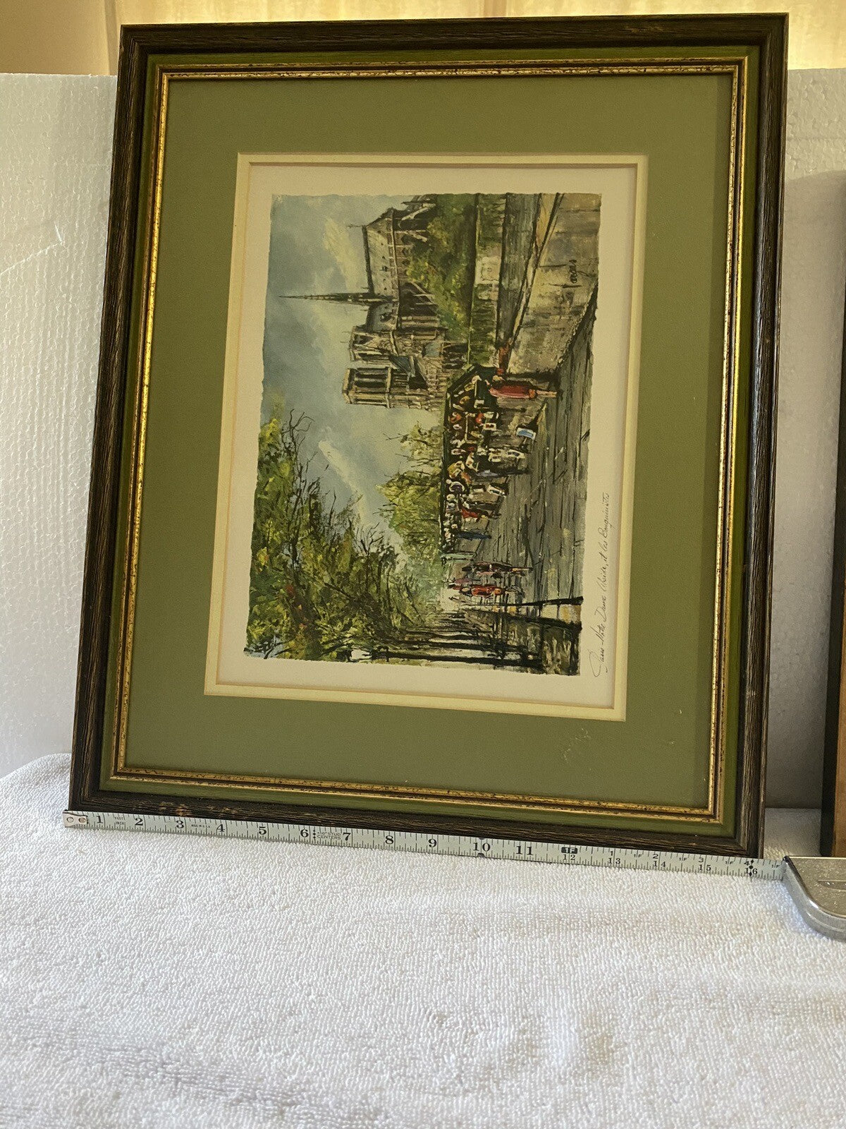 Print Set Of 2 Iconic Mid Century Pedro Vargas Paris Scenes