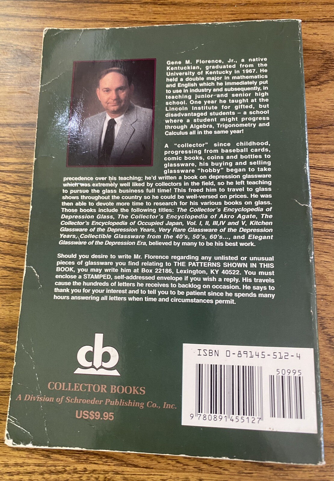 Pocket Guide To Depression Glass Book