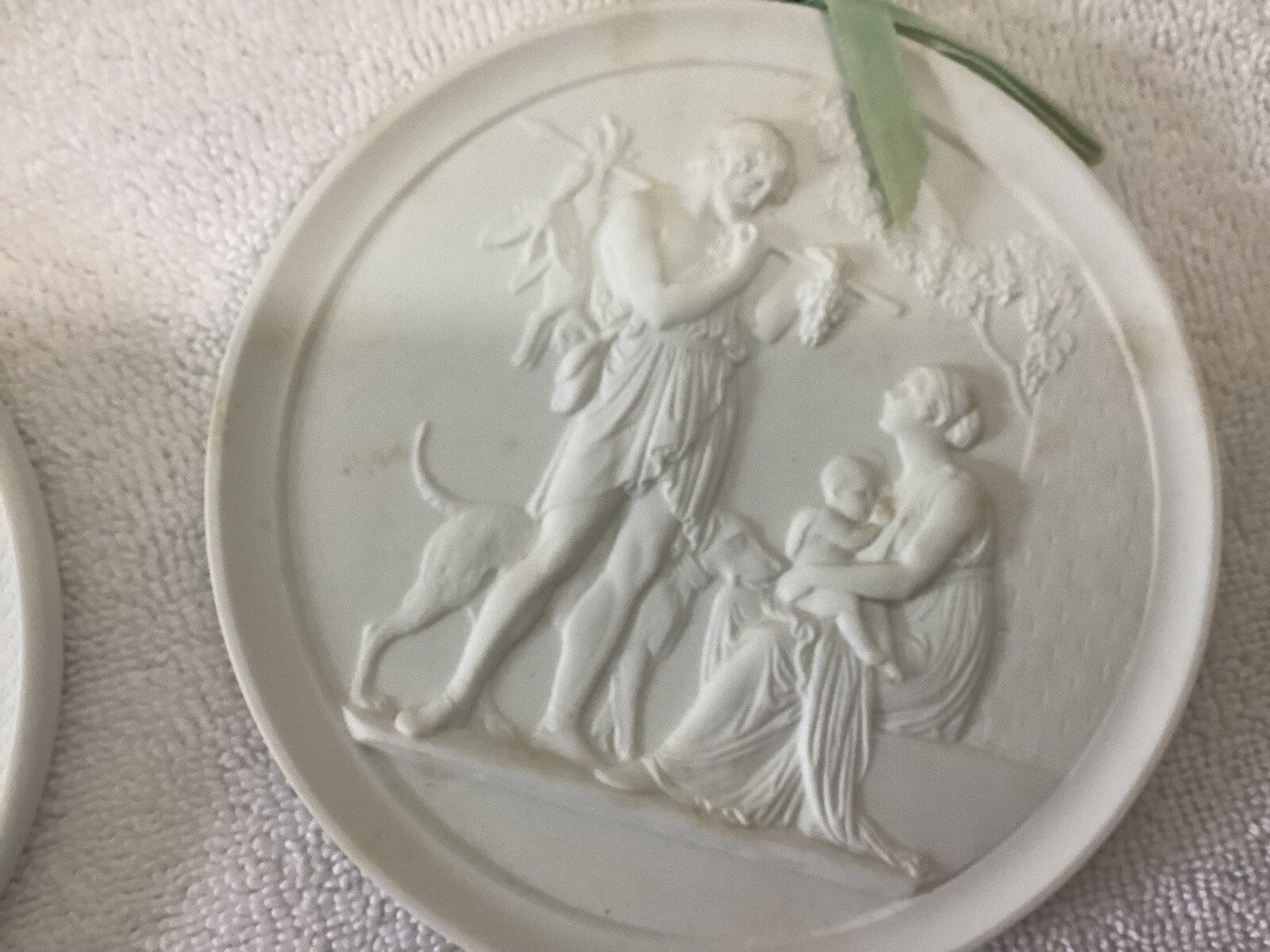 10 Royal Copenhagen Bisque Plates