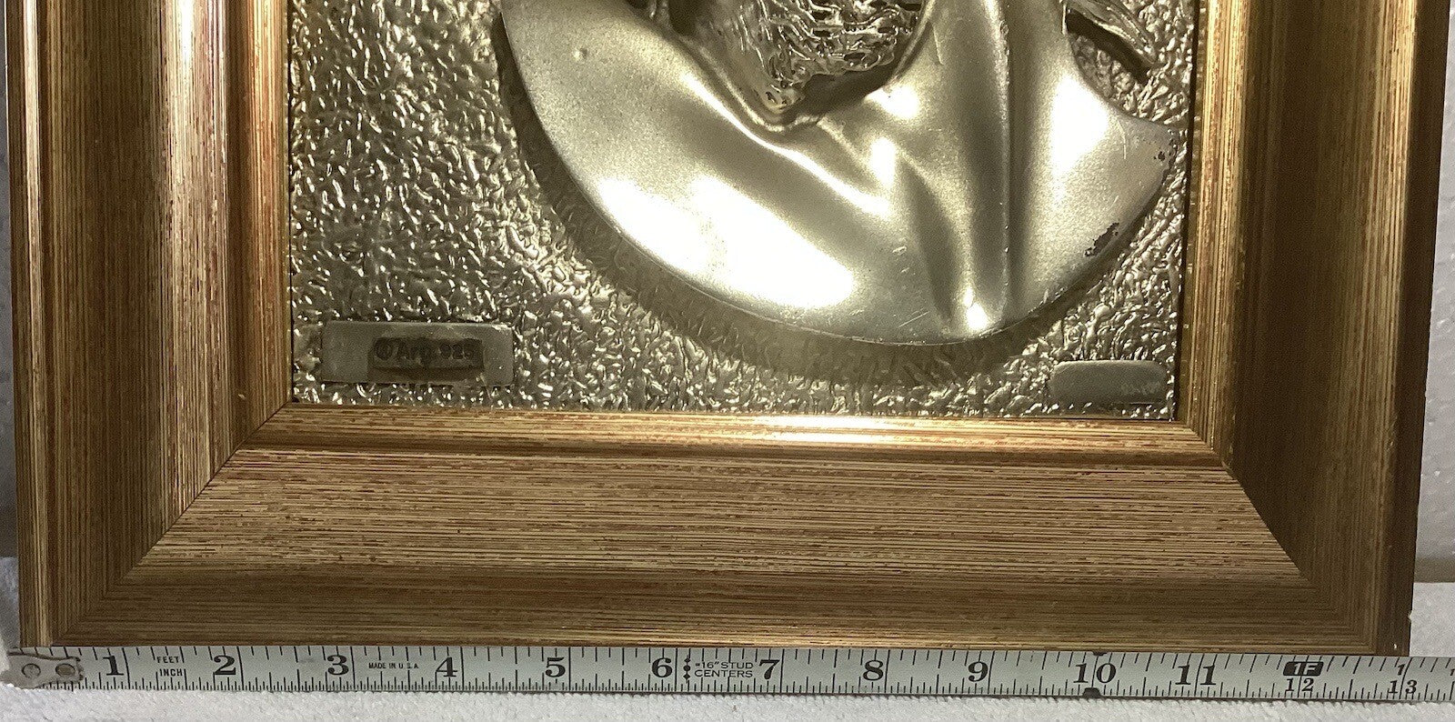 Creazioni Artistiche 3D Silver Sculpted Christ Art