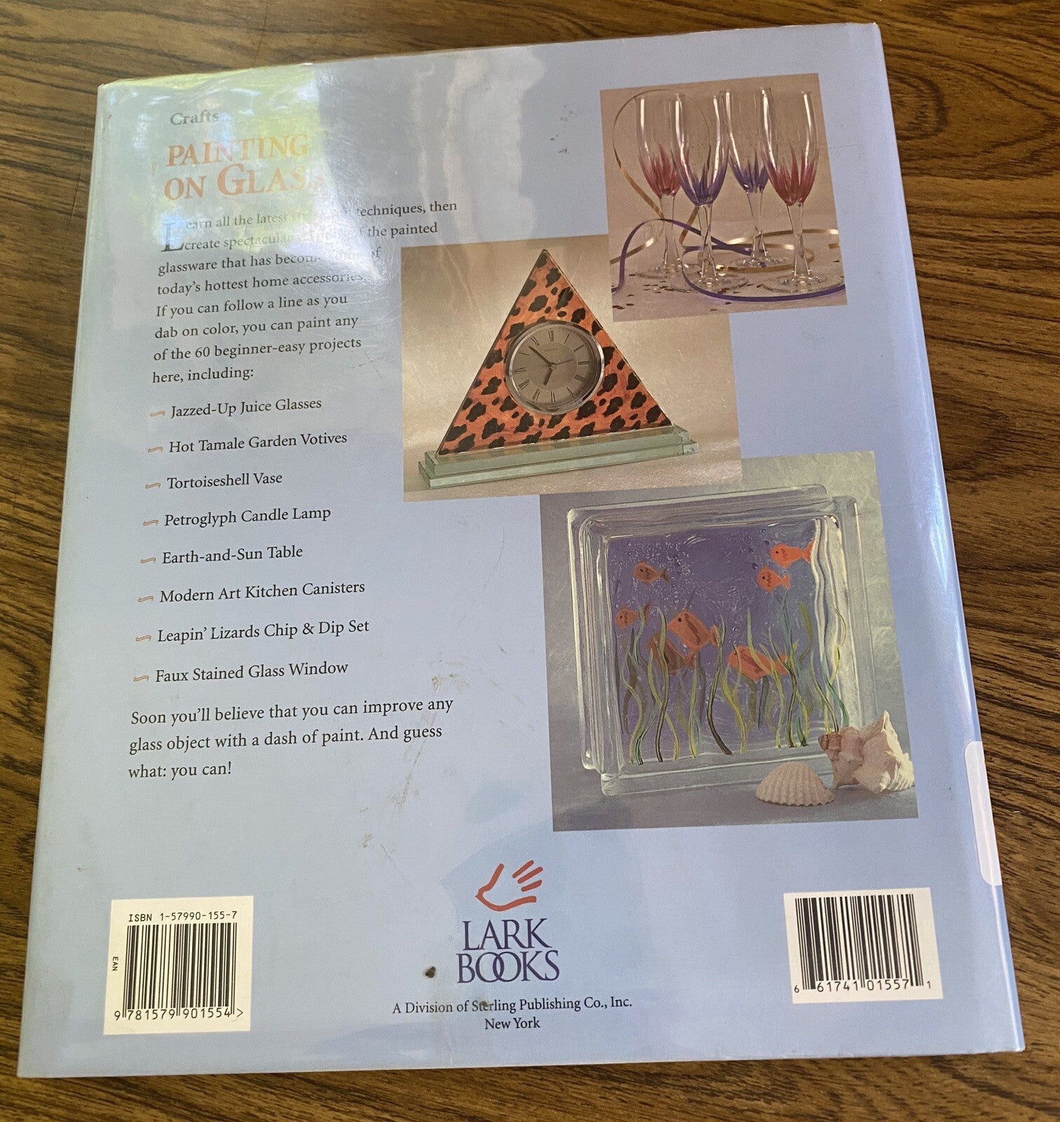 Painting On Glass. Contemporary Designs Simple Techniques Book
