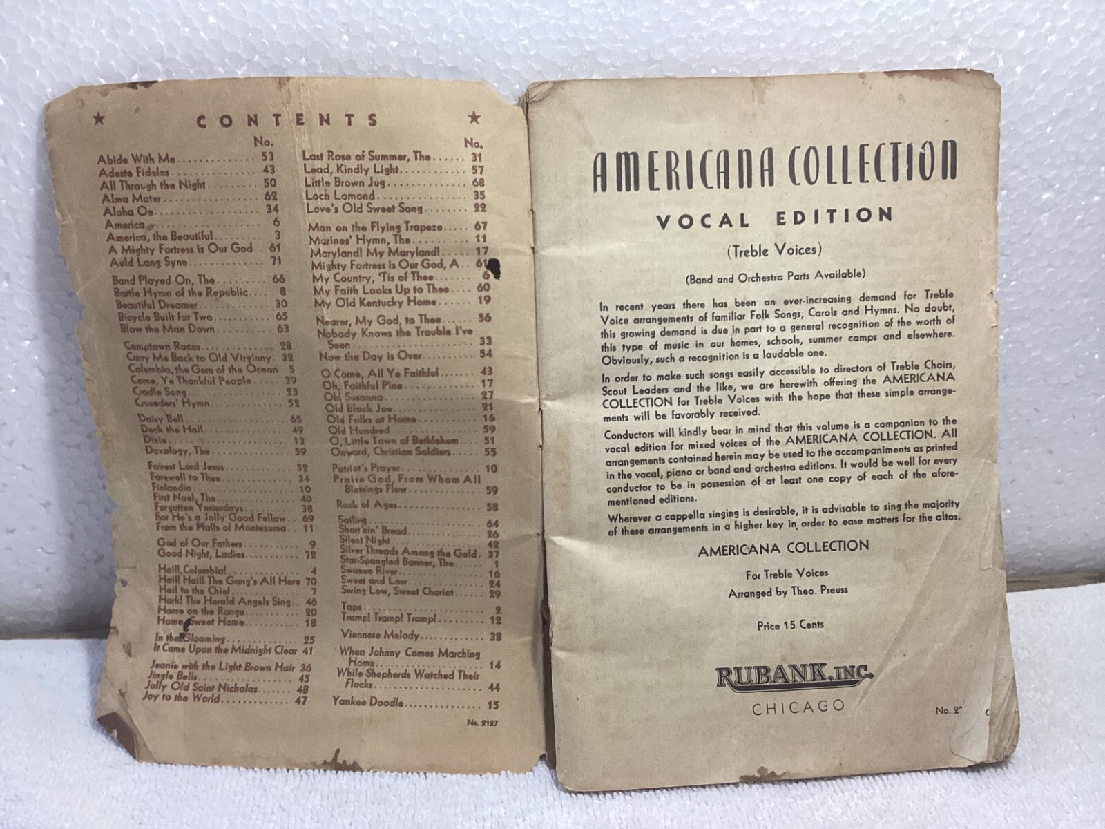 Americana Collection For Band And Orchestra Local Edition Song Book With Lyrics