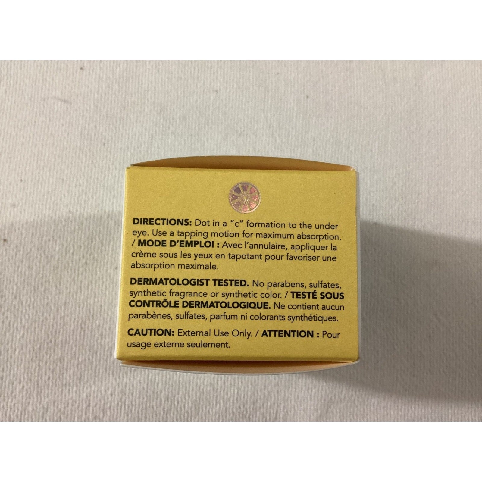 CHA 7 ES Complex Yuzu Vitamin C bright Eye Cream .5 oz