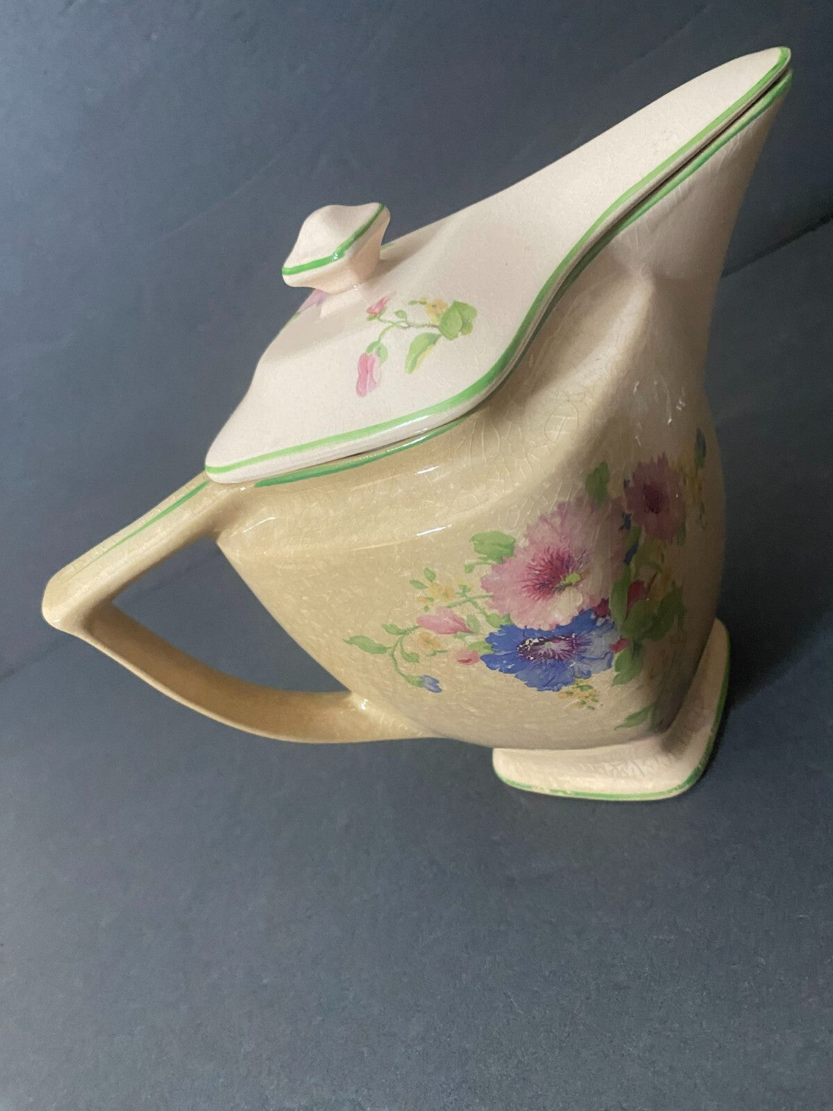 Pantry Bak-in By Ware Crooksville Multicolor Floral Design Pitcher/Creamer