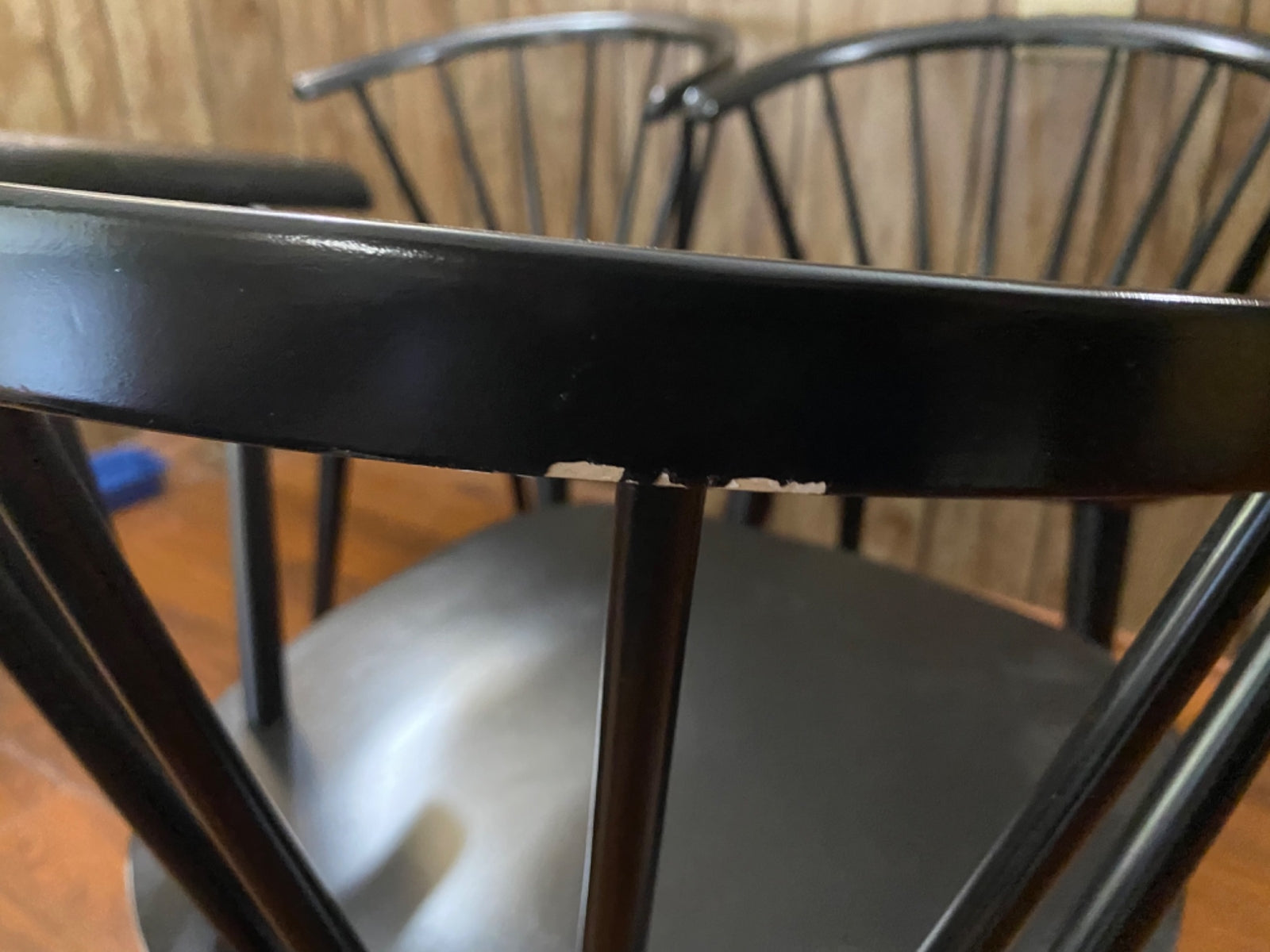 The Florence Black Dining Chairs set of 4