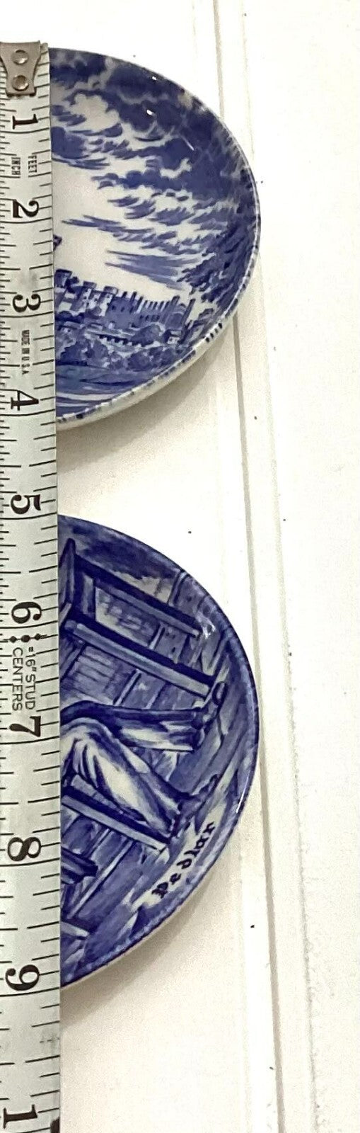 Vintage Enock Wedgewood And Johnson Brothers Round Shaped Display Mini Plates