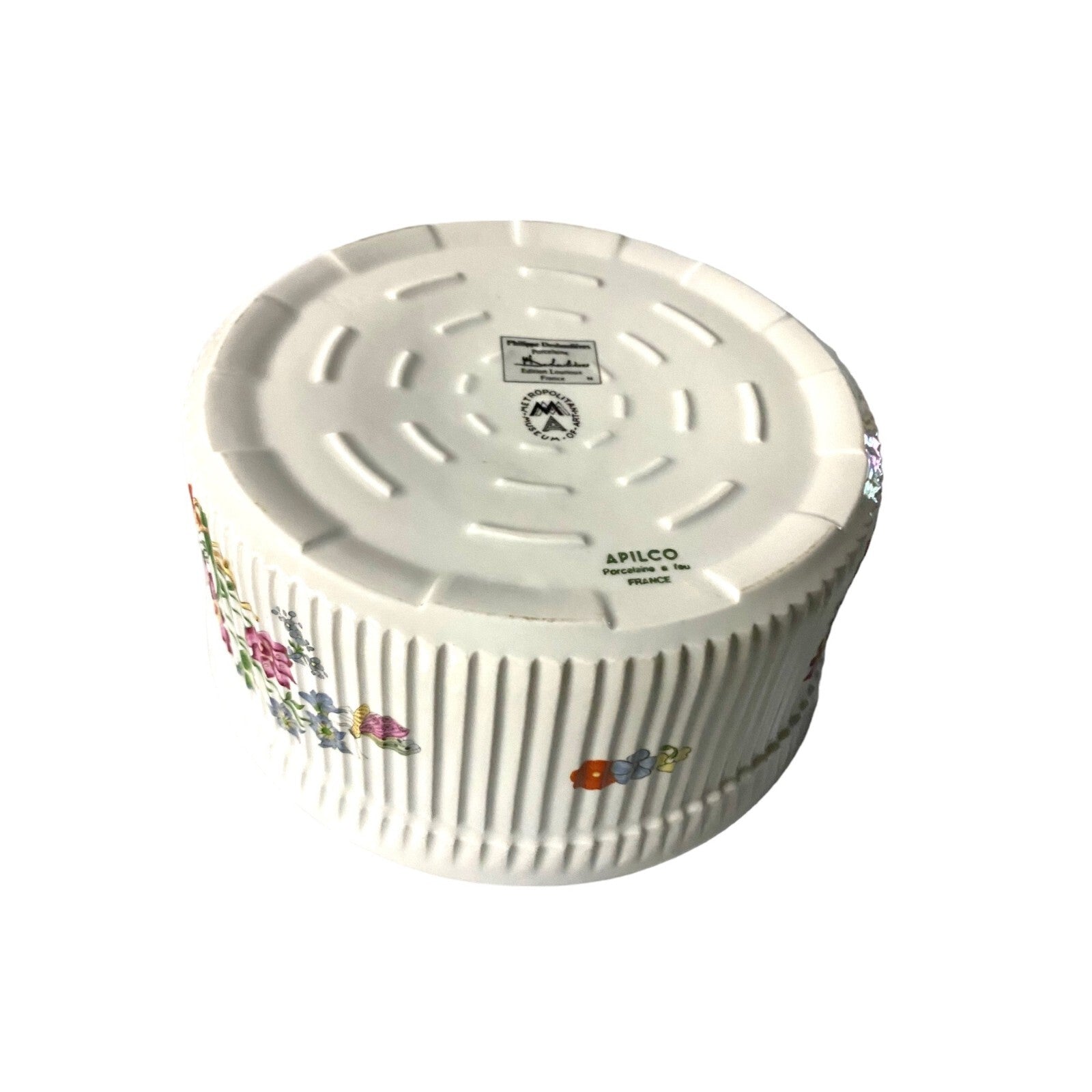 Philippe Deshoulieres Porcelaine Édition Lourioux France Floral Baking Dish
