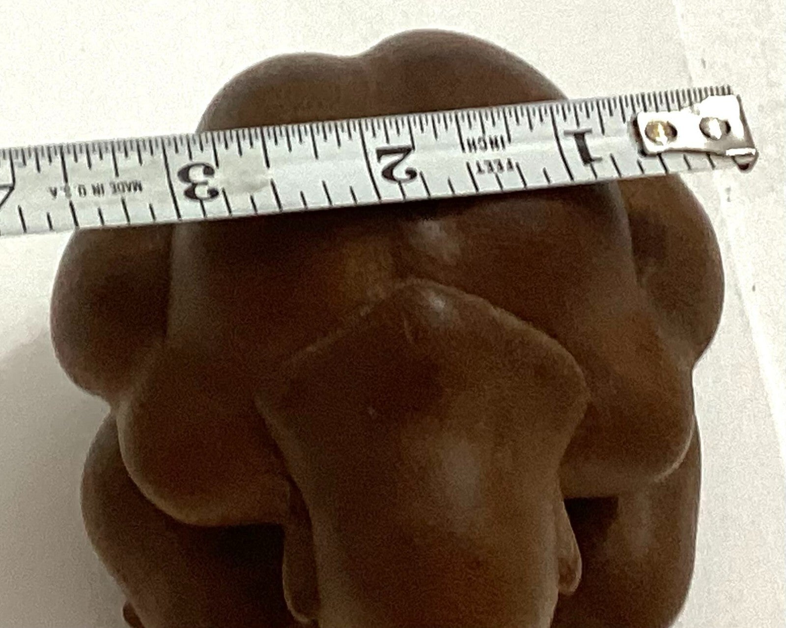 Wooden Carved Weeping Buddha Sculpture