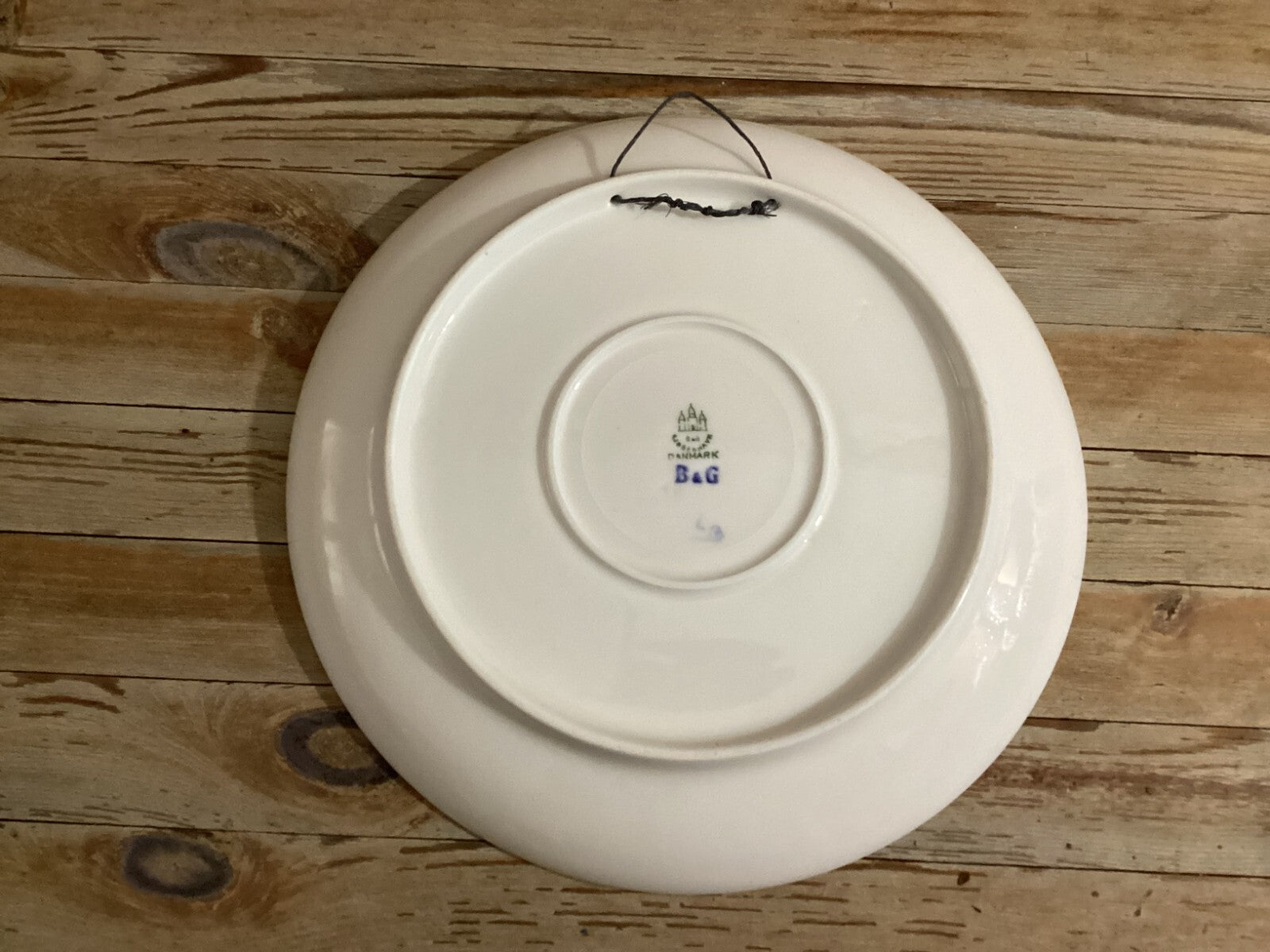 Bing & Grondahl Volmerslaget Wall Hanging Collectible Display Plate