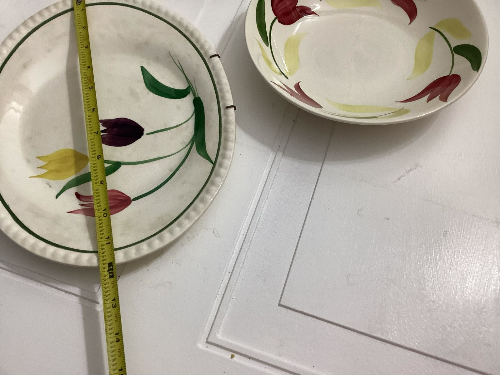 Lot Of 2 sets Floral Rio By Stetson China Co And Blue Ridge Plates And Bowls