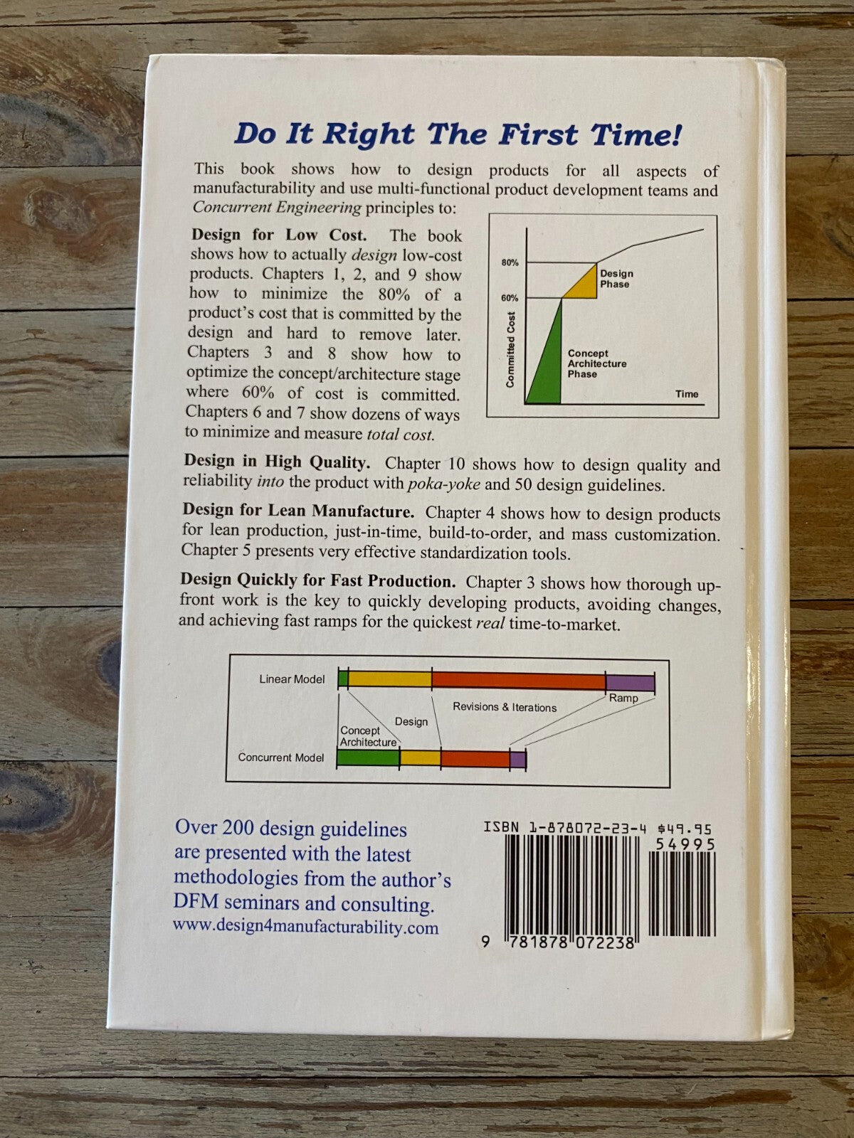 Design For Manufacturability And Concurrent Engineering By Dr. David M. Anderson