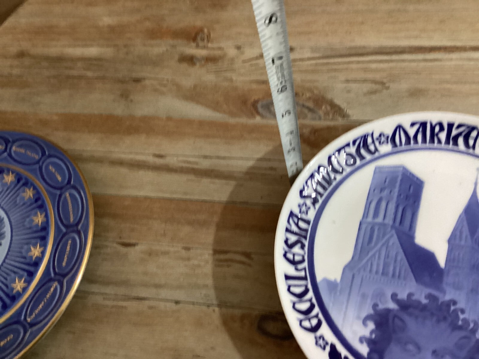 Bing And Grondahl White Blue Commemorative Plate From 1908 BG Cm28