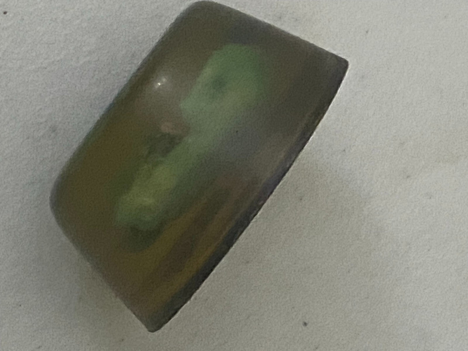 Vintage Joyeria Estrella Bogota Paperweight Green Round Shaped