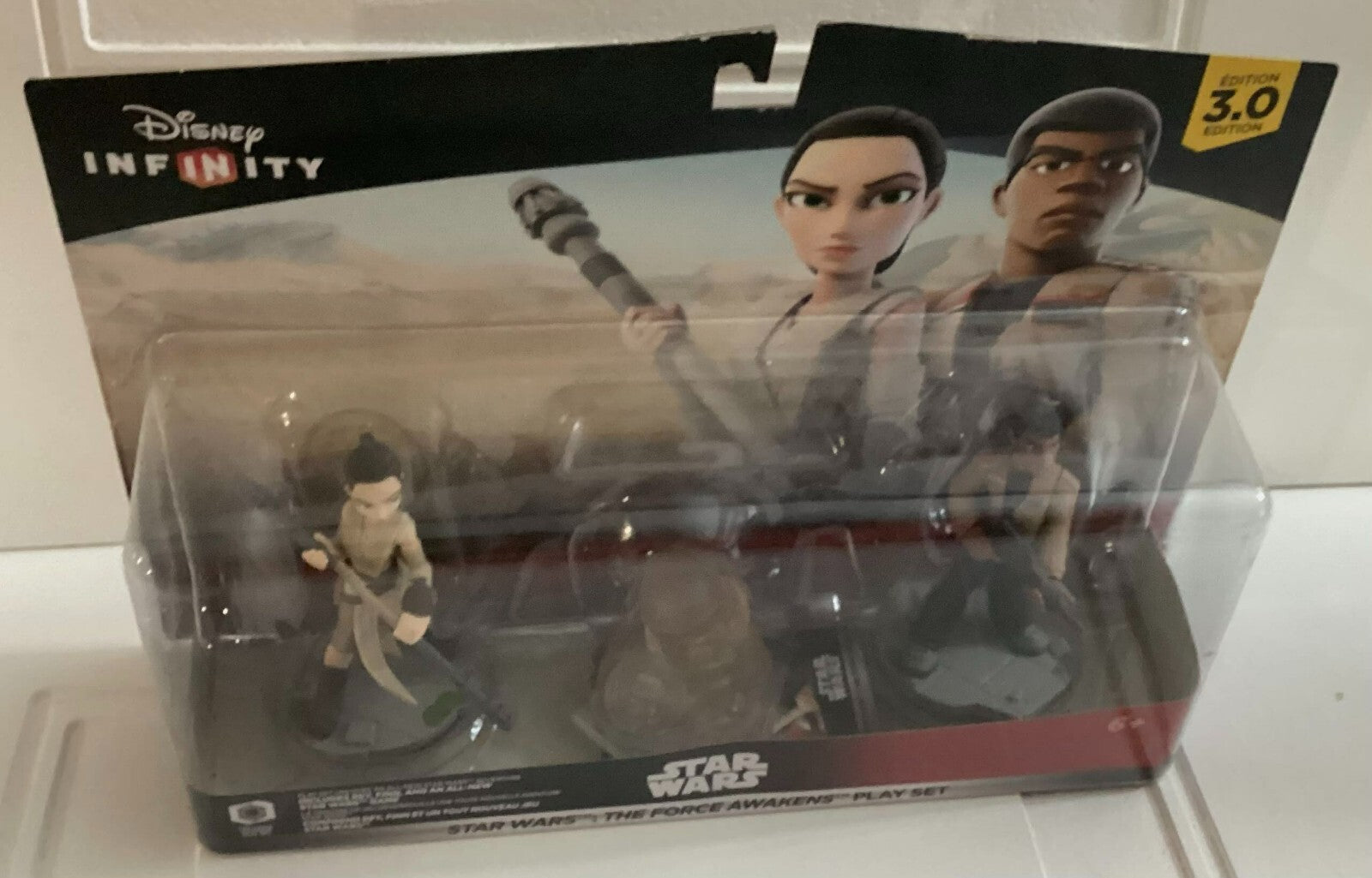 Disney Infinity Star Wars The Force Awakens Rey And Finn Action Figure Play Set