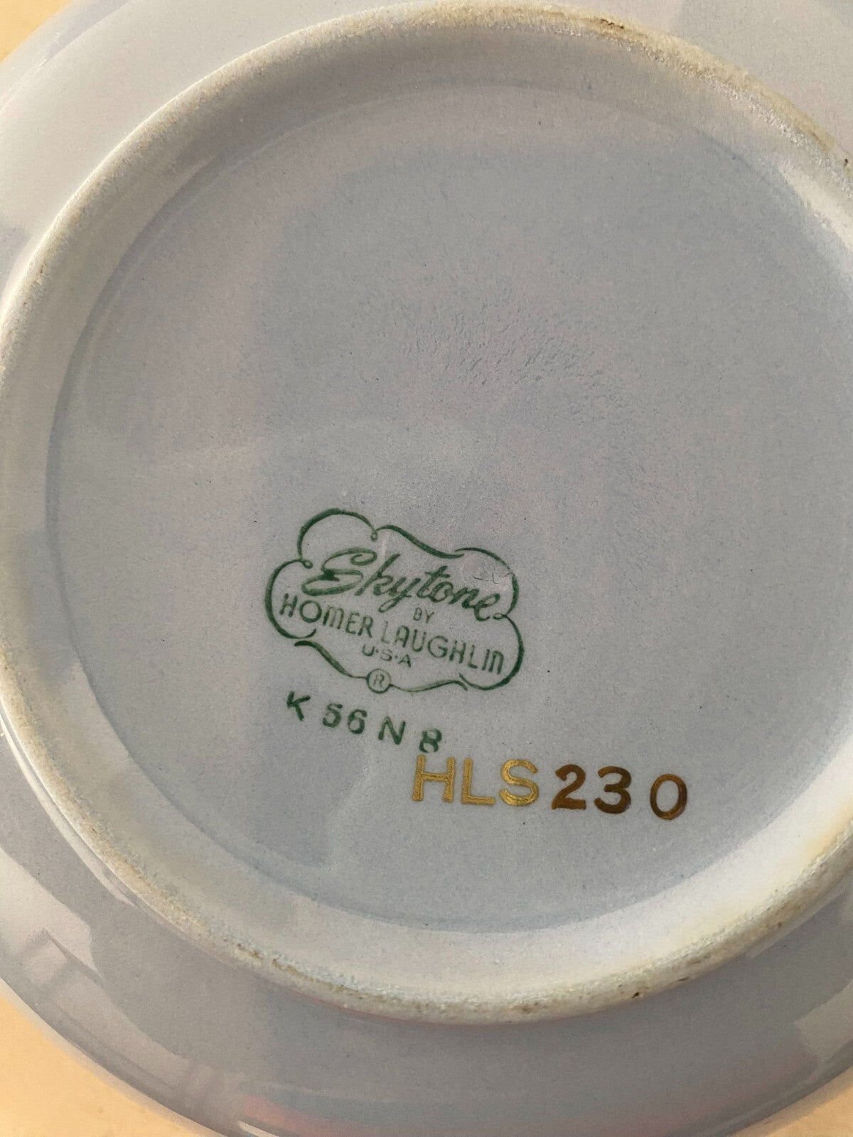 Skytone Pattern By Homer Laughlin Blue Floral China Set 51 Pcs For 8