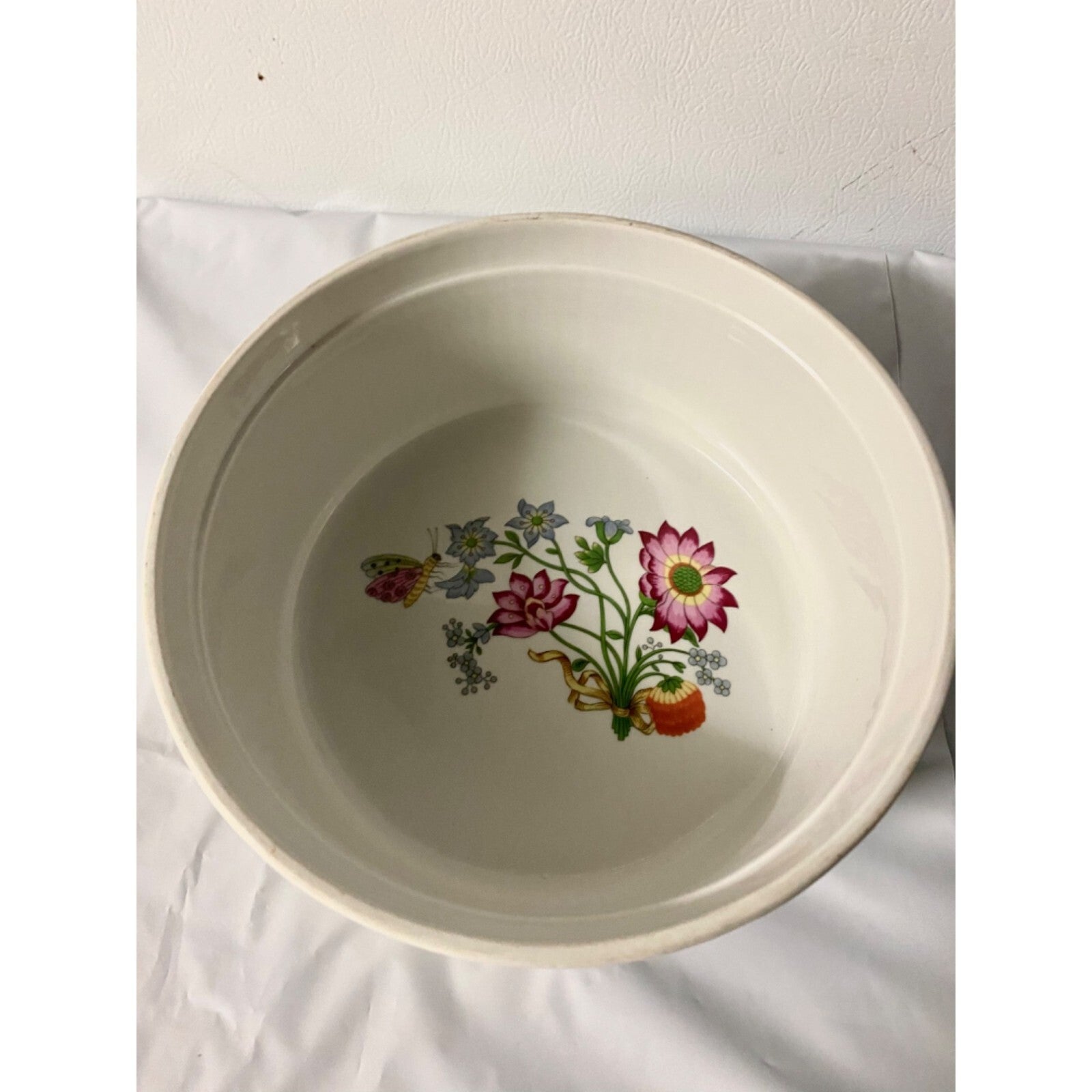 Philippe Deshoulieres Porcelaine Édition Lourioux France Floral Baking Dish