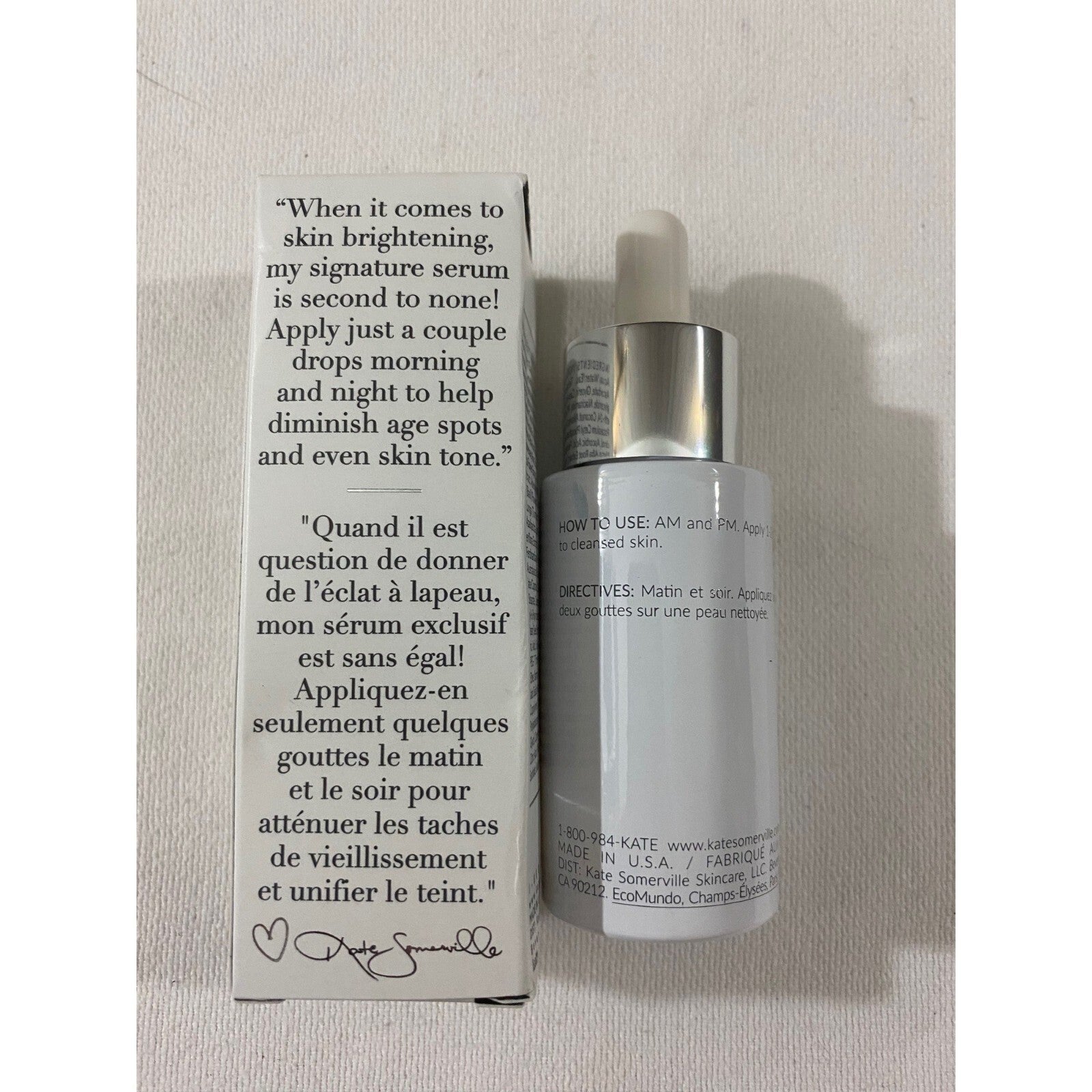Kate Somerville Brighten & Even Serum 1oz
