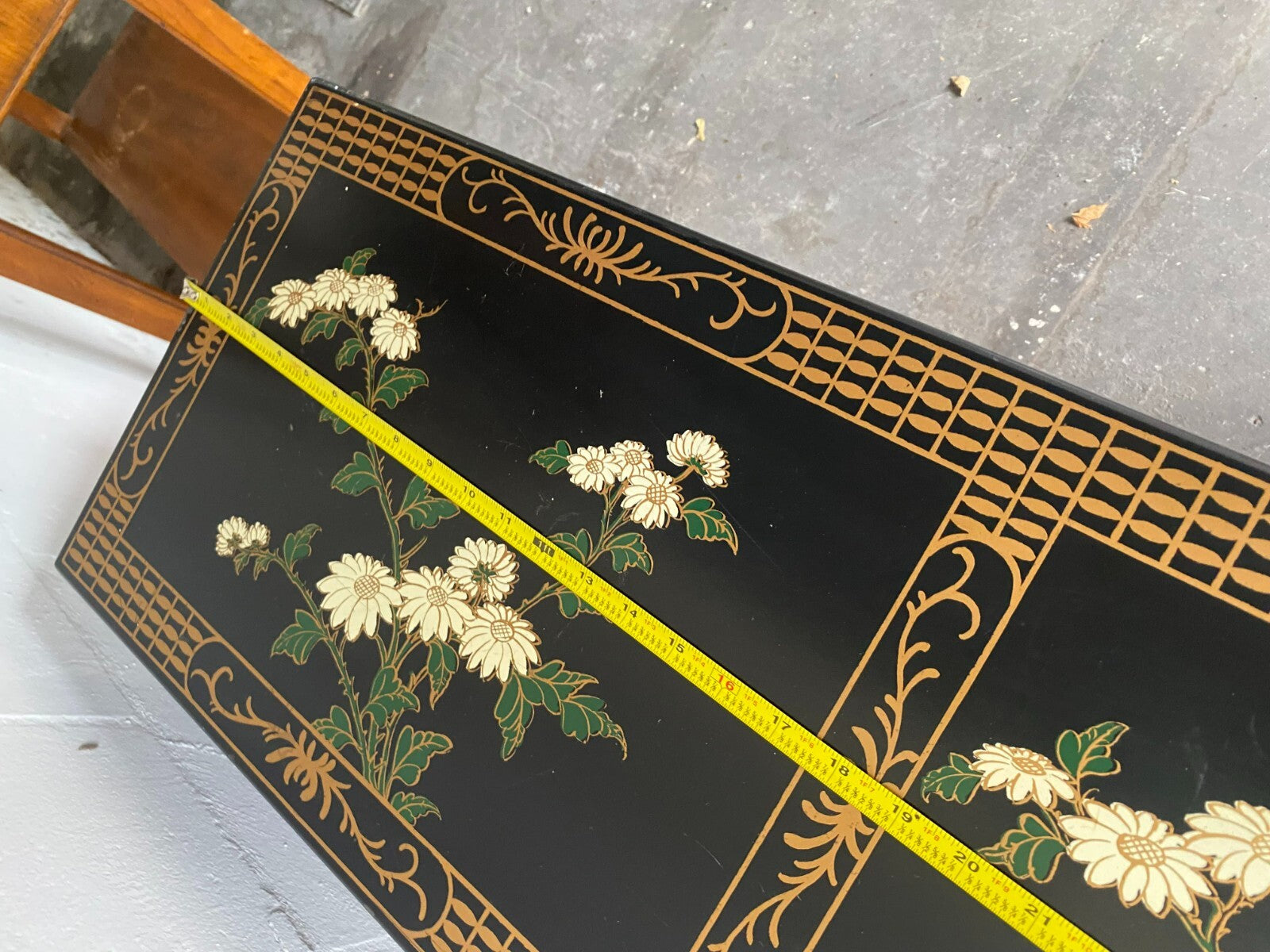 53” Asian Long Rectangular Sword Chest