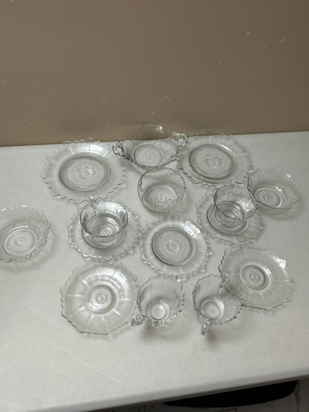 Set Of 15 Pieces 1930 Cambridge Glass Martha Mayo