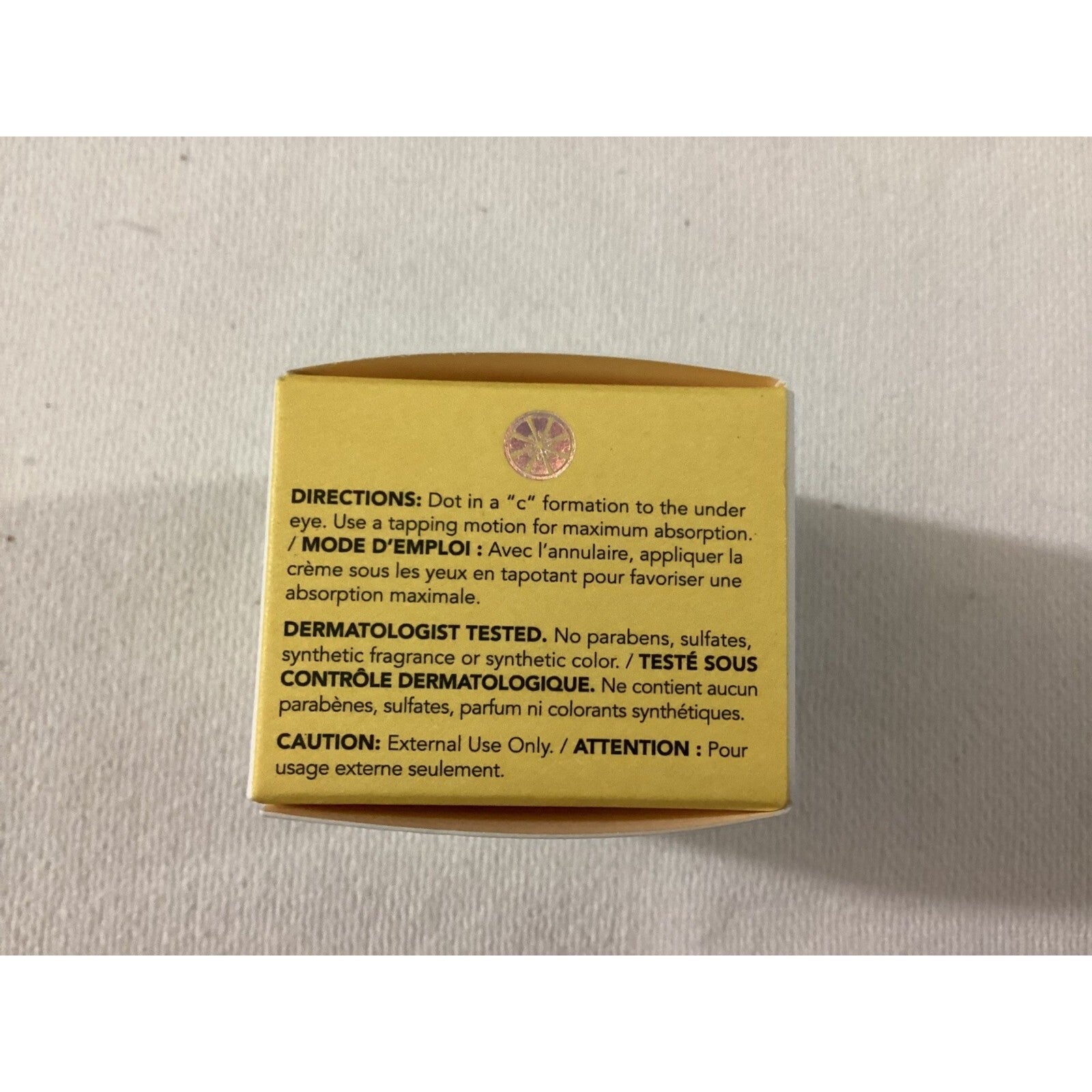 CHA 7 ES Complex Yuzu Vitamin C bright Eye Cream .5 oz