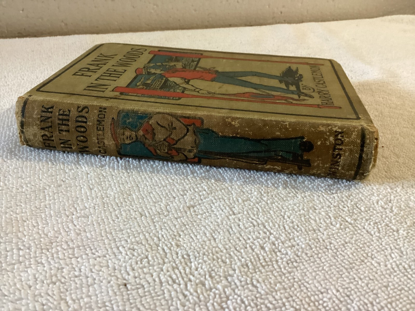Frank in the Woods By Harry Castlemon Adventure Story Book Hardcover