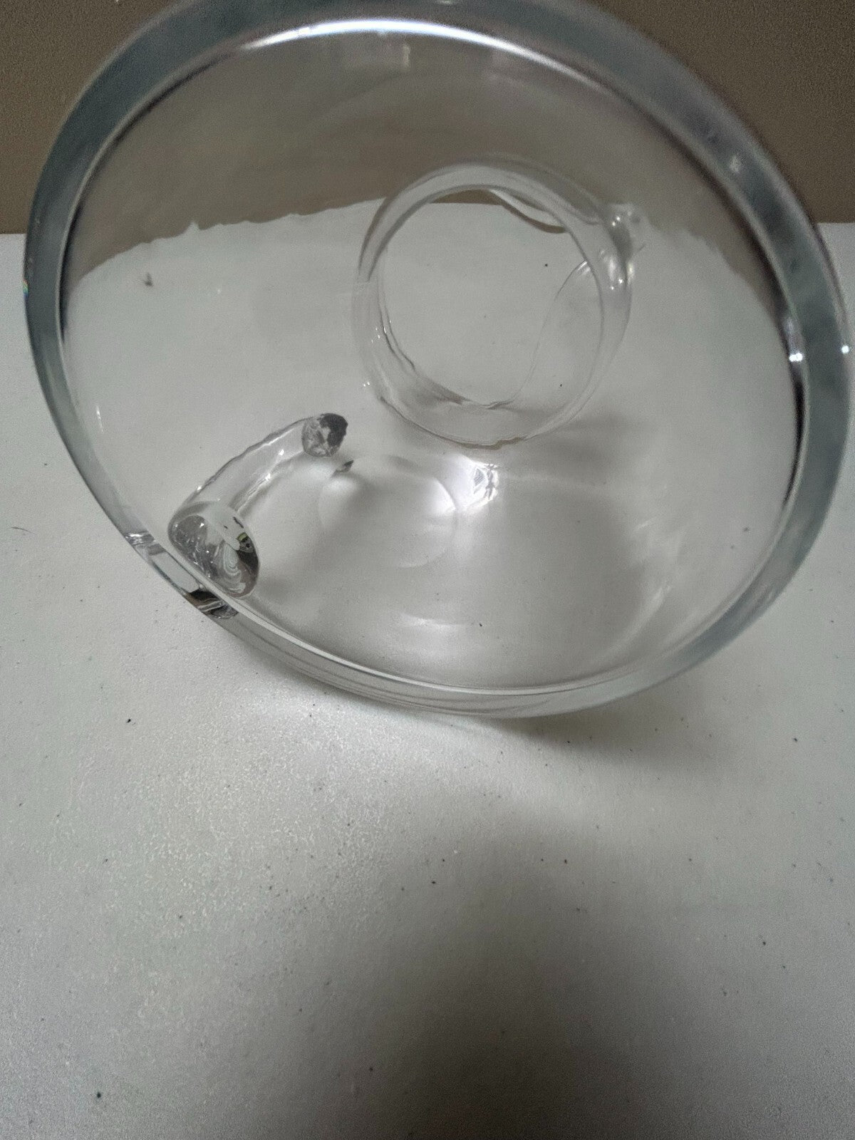Vintage Kaj Frank Clear Glass Pitcher