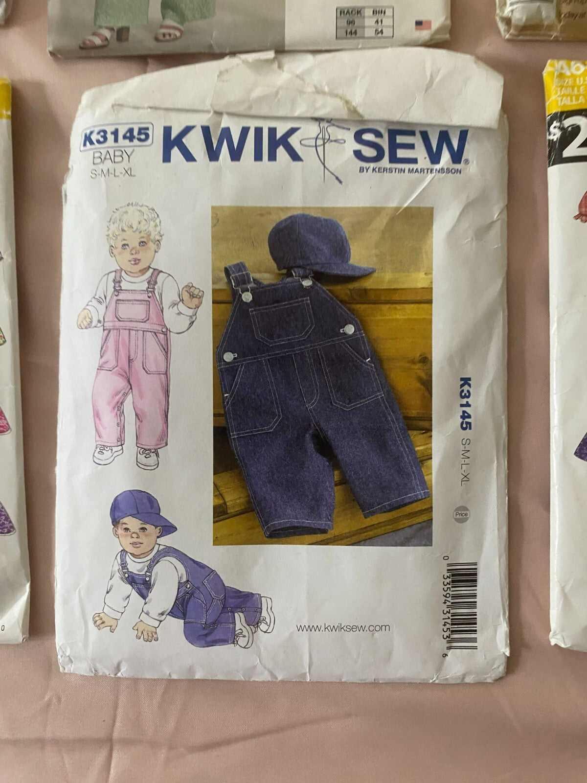 Lot Of 7 Assorted Sewing Pattern For Beginners For Adults Clothing, Scrub, Kids