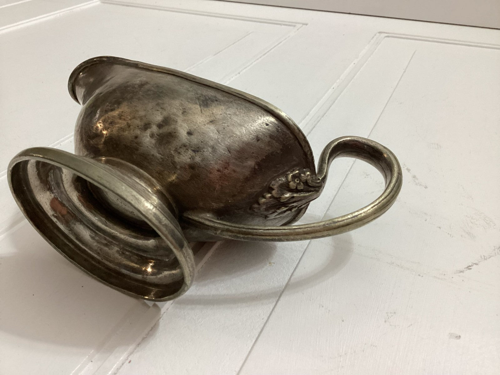 Vintage Ritz Carlton Silver Plated Gravy Boat