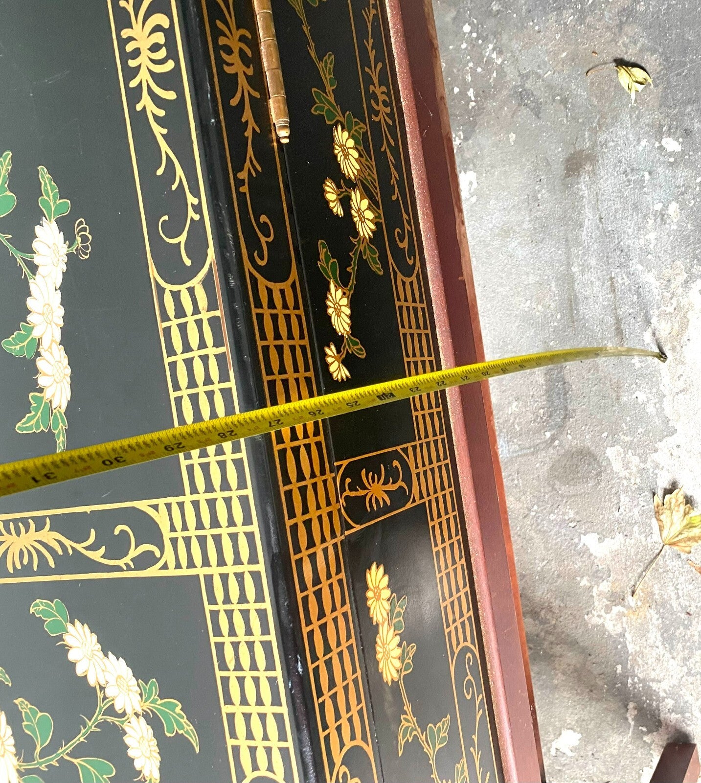 53” Asian Long Rectangular Sword Chest