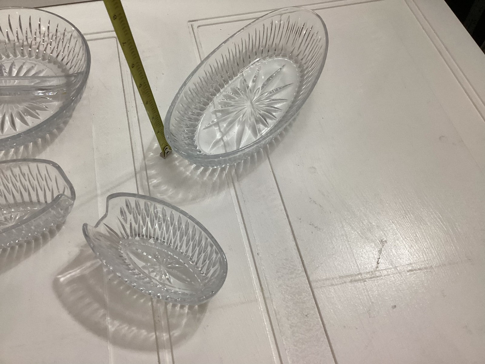 Set Of 4 Vintage Princess House Royal Highlights Serving Dishes