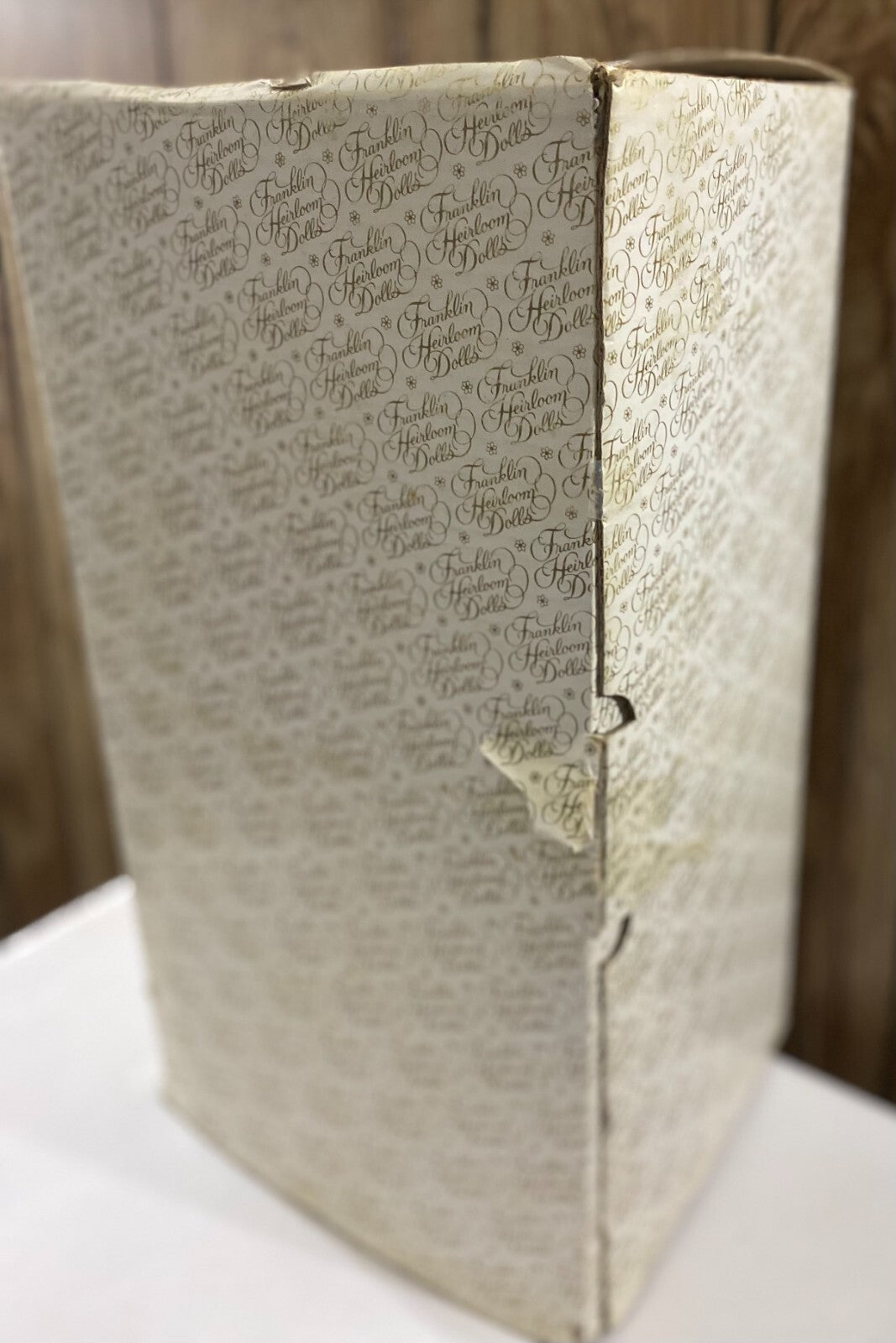 Franklin Heirloom The Jacqueline Kennedy In Wedding Dress Porcelain doll