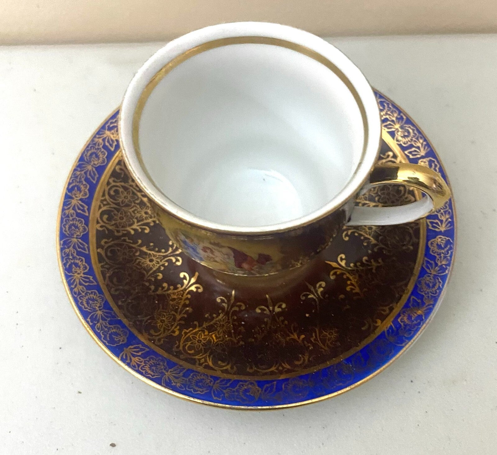 Moritz Zdekauer Teacup & Saucer Czech Republic Set