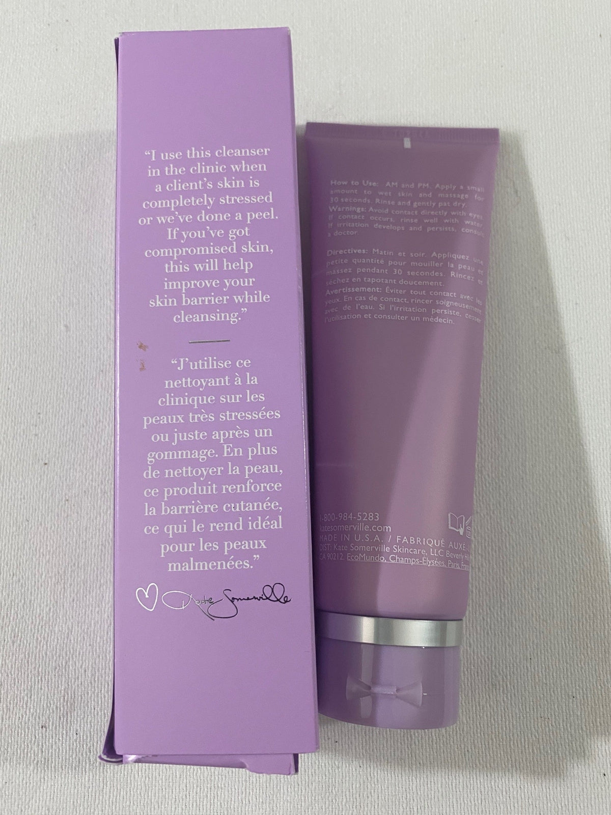Kate Somerville Delikate Soothing Cleanser NIB 4oz