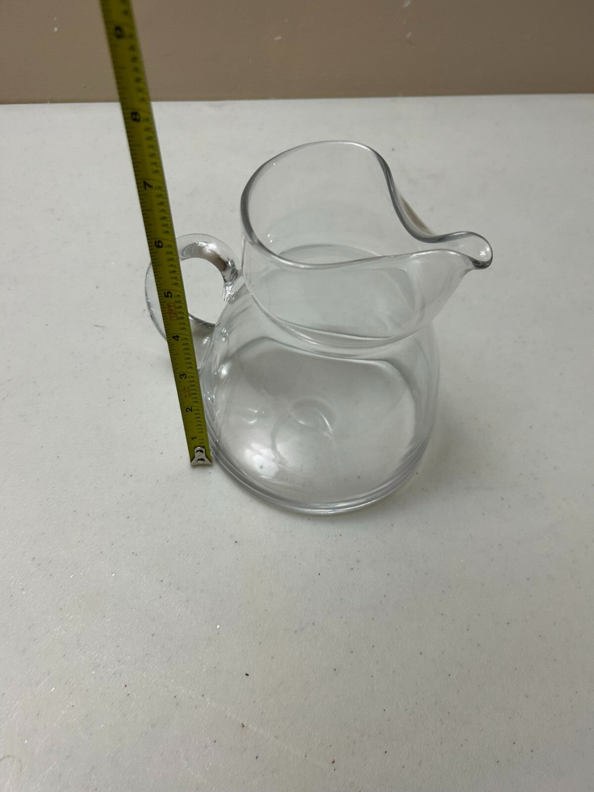 Vintage Kaj Frank Clear Glass Pitcher