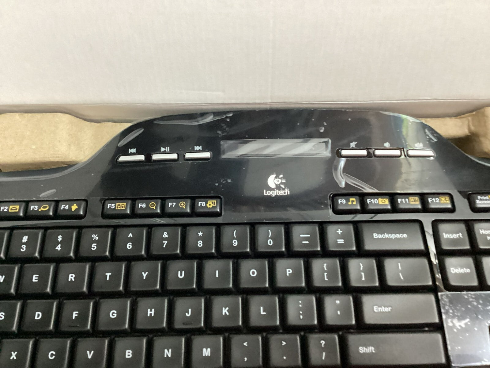 Logitech Wireless Desktop Keyboard And Mouse Combo Model MK700 - Black