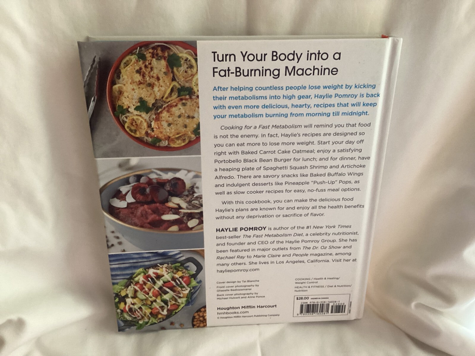 Cooking For A Fast Metabolism Diet Guide Book By Haylie Pomroy Hardcover