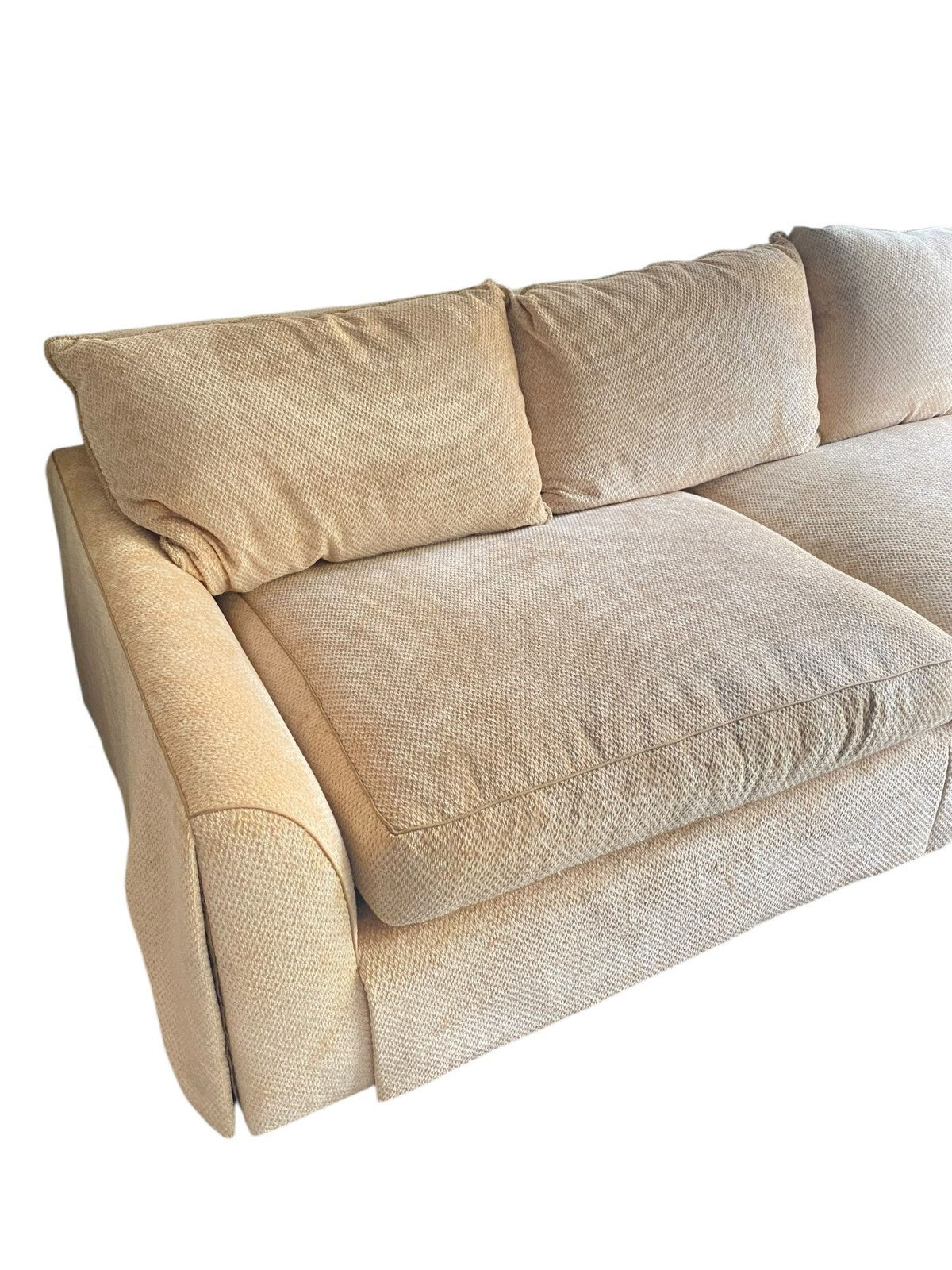 Marge Carson Extra Large Beige Sofa