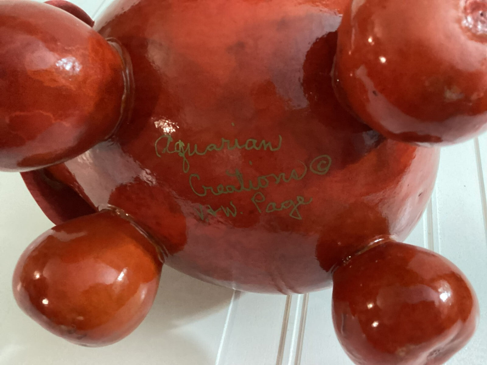 Aquarian Creations Long Tail Red Cat In Sun Glasses Tabletop Display Figure