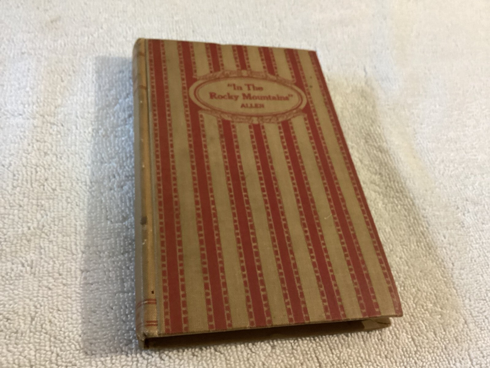 In The Rocky Mountains By Paul Allen Novel Adventure Hardcover Edition