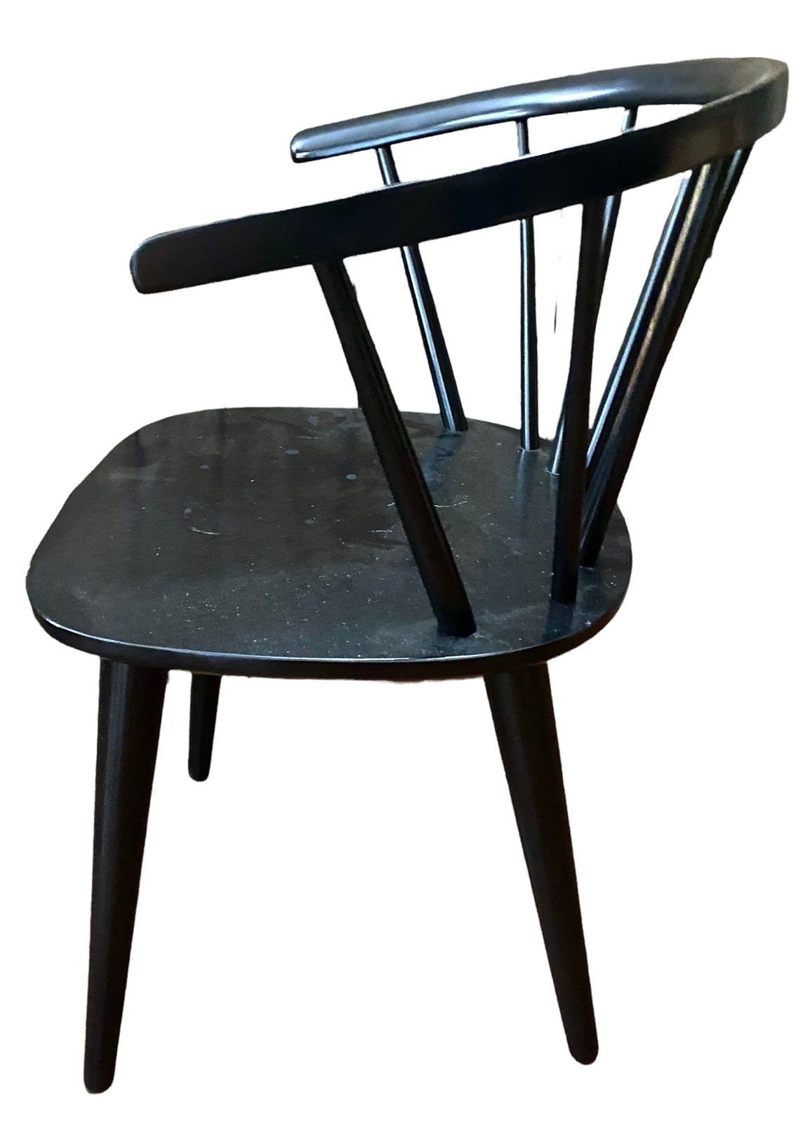 The Florence Black Dining Chairs set of 4