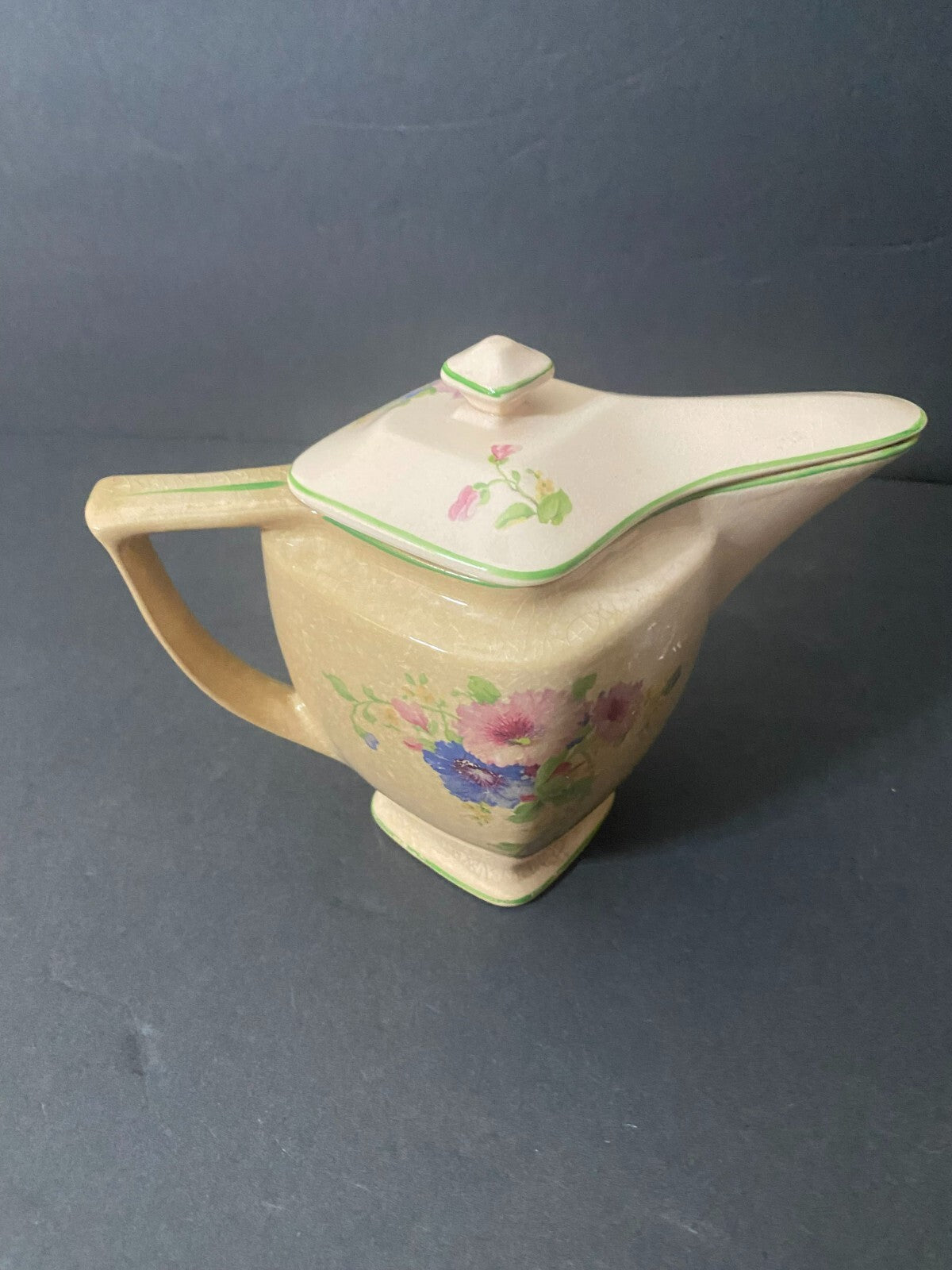 Pantry Bak-in By Ware Crooksville Multicolor Floral Design Pitcher/Creamer