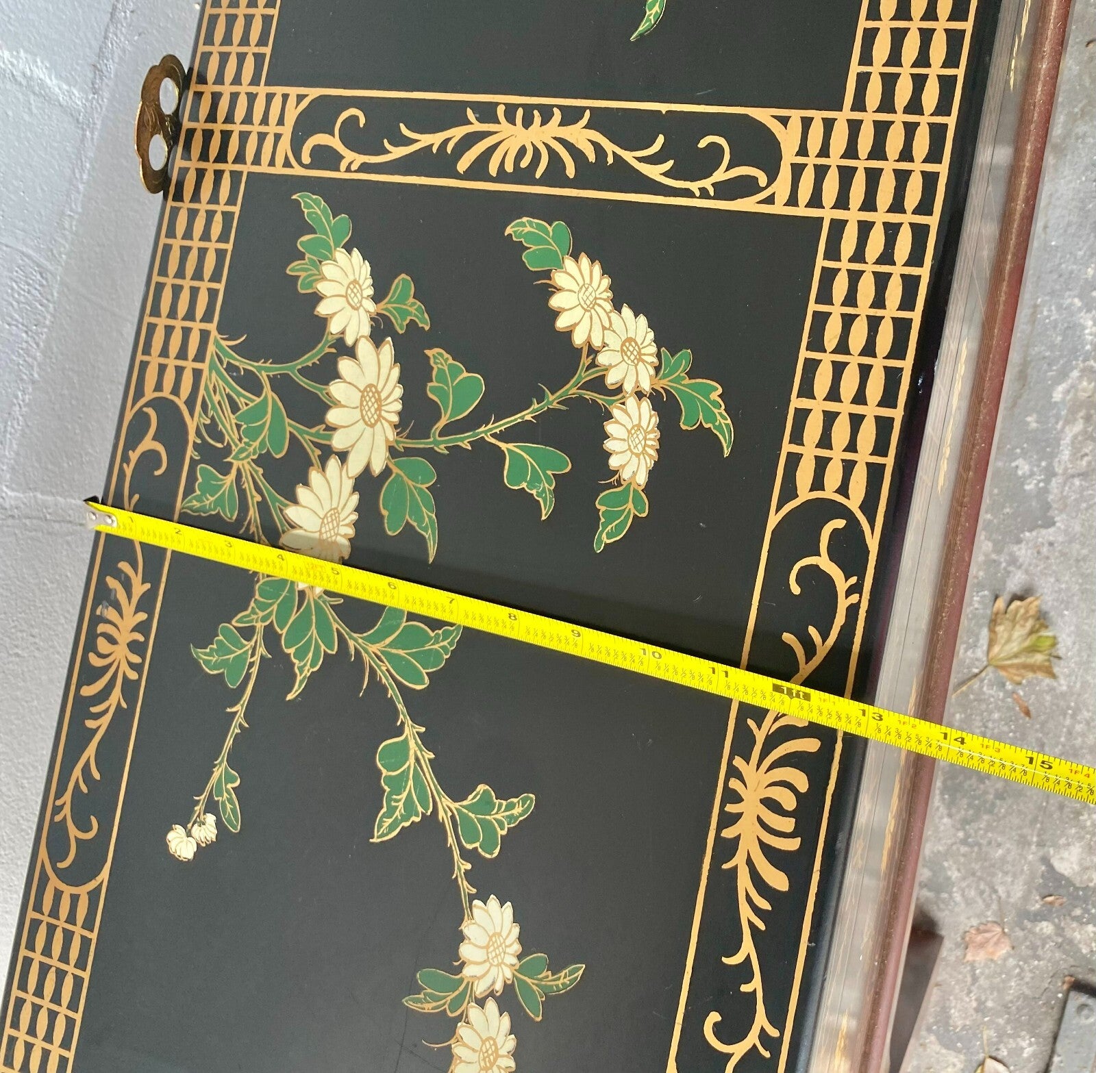 53” Asian Long Rectangular Sword Chest