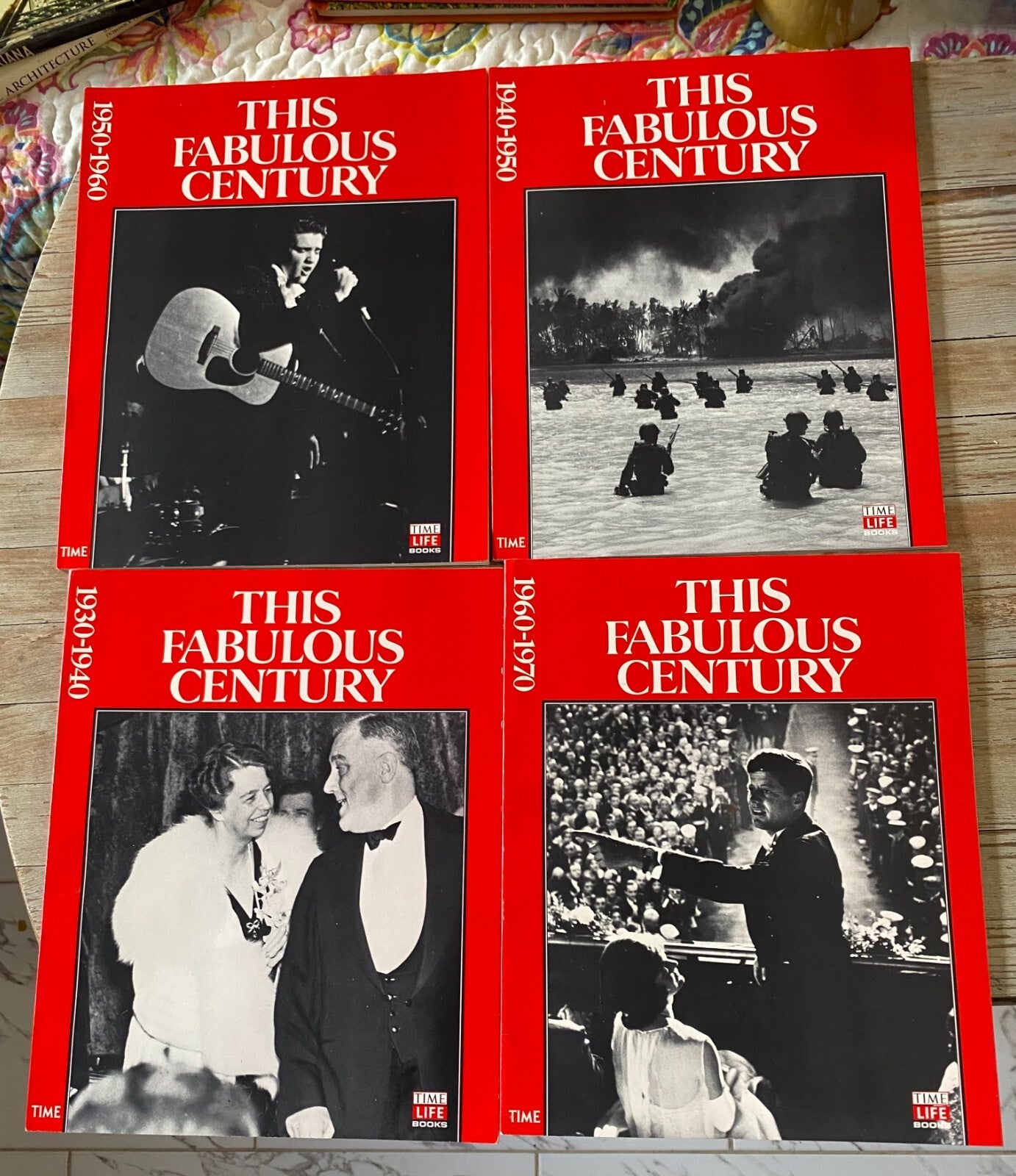 Lot Of 4 This Fabulous Century By Time Life Books 1930 - 1970