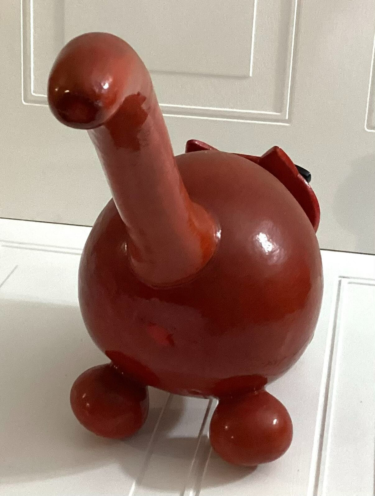 Aquarian Creations Long Tail Red Cat In Sun Glasses Tabletop Display Figure