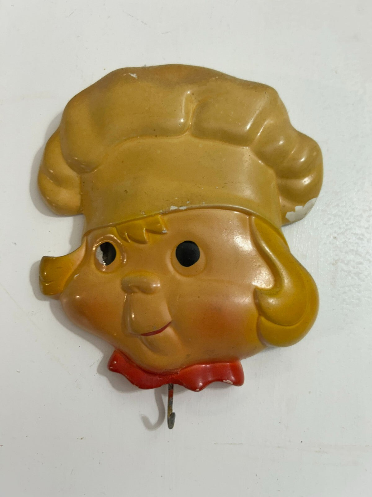 Vintage Campbell's Soup Chalkware Plaque Wall Hanger