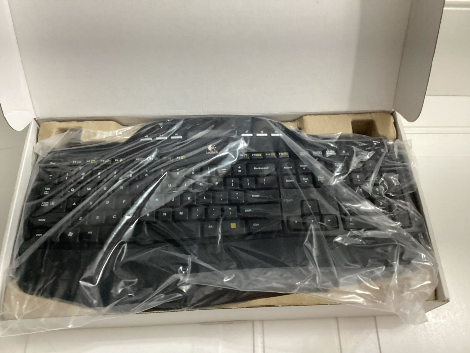 Logitech Wireless Desktop Keyboard And Mouse Combo Model MK700 - Black