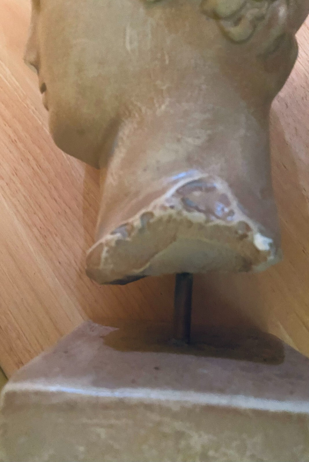 Bust Of Ancient Greek Mythology God Hermes Sculpture Collectible Display