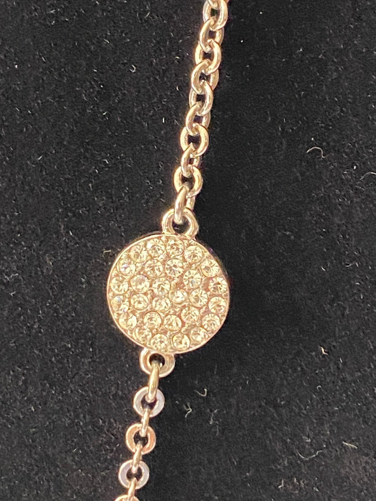 Silver Tone Womens Necklace With Rhinestone Tiger Pendant